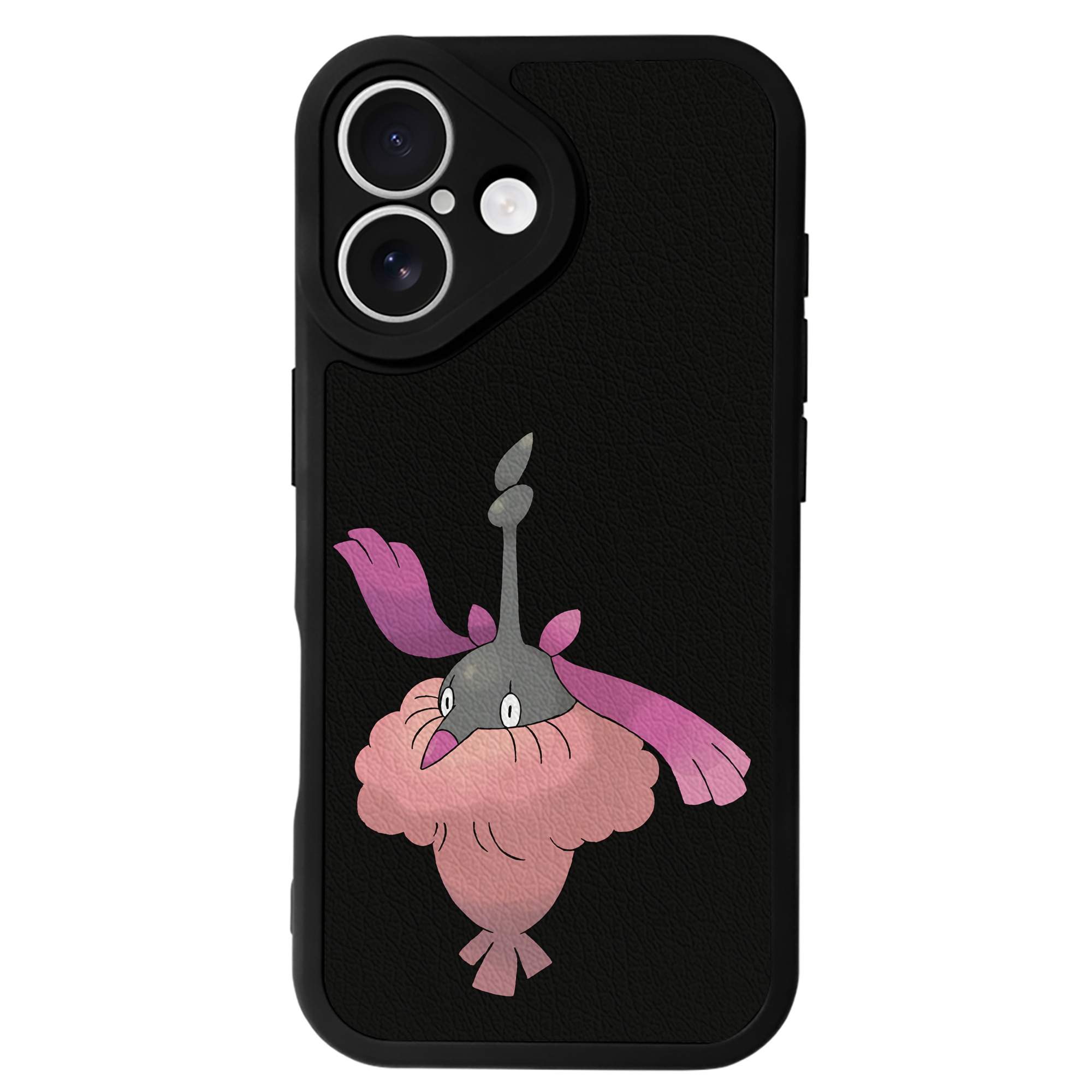（画像用） ポケットモンスター Pokémon 【iPhone 16シリーズ対応】シリコンスマホケース（レザー調） 材質：シリコン